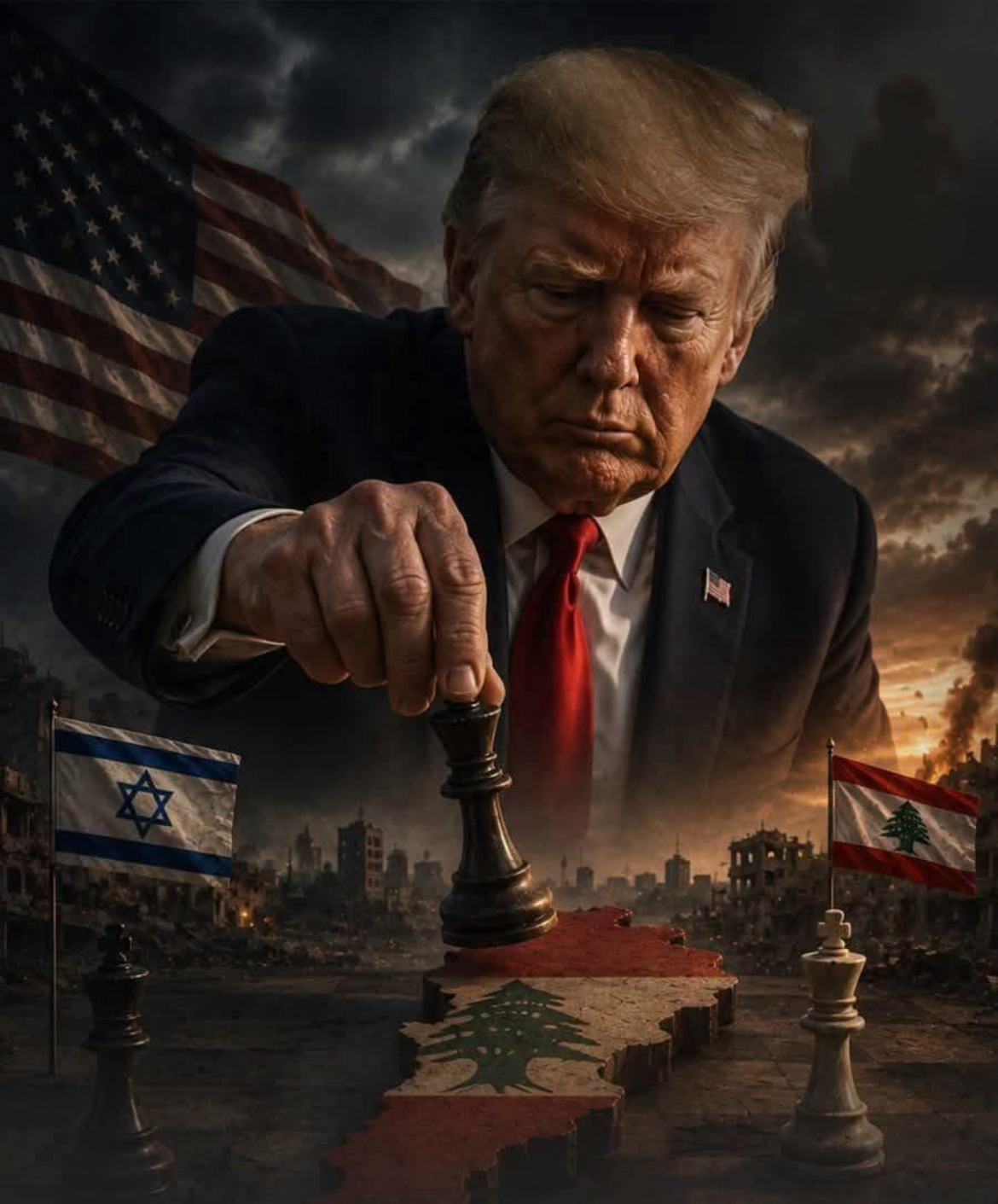 ترامب يعلن الانسحاب من جنوب لبنان وتل أبيب ترد بقرار صادم وتؤكد لا أحد يفرض علينا موعد الرحيل
