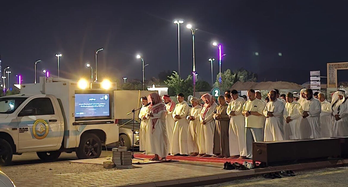 هيئة الأمر بالمعروف والنهي عن المنكر بالطائف تفعّل المصلى المتنقل في المتنزهات والأماكن العامة ضمن خطتها في صيف عام ١٤٤٨هـ