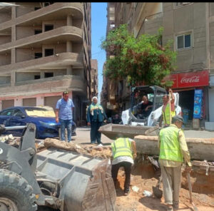 استجابات لمحافظة الجيزة للشكاوي الواردة علي مواقع التواصل الاجتماعي