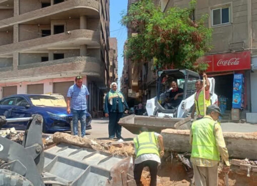 استجابات لمحافظة الجيزة للشكاوي الواردة علي مواقع التواصل الاجتماعي