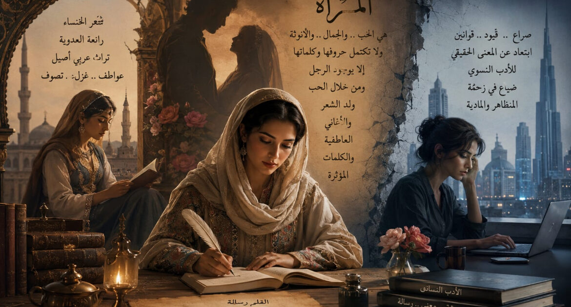الكاتبة و الادبيه اللبنانية ماري روز بربارى تكتب : الادب النسائى قديما" و حديثا"