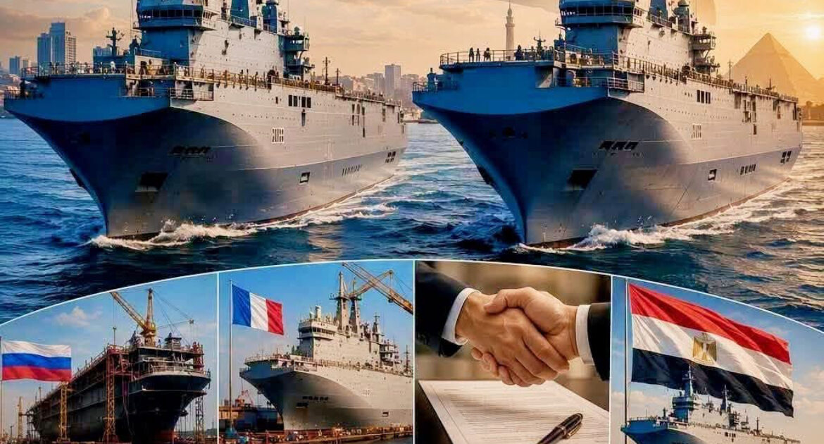حاملتا الميسترال من روسيا إلى مصر قصة صفقة غيرت موازين القوى البحرية فى المنطقة