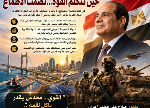 حين تتكلم القوة... تصمت الأطماع @إشارة
