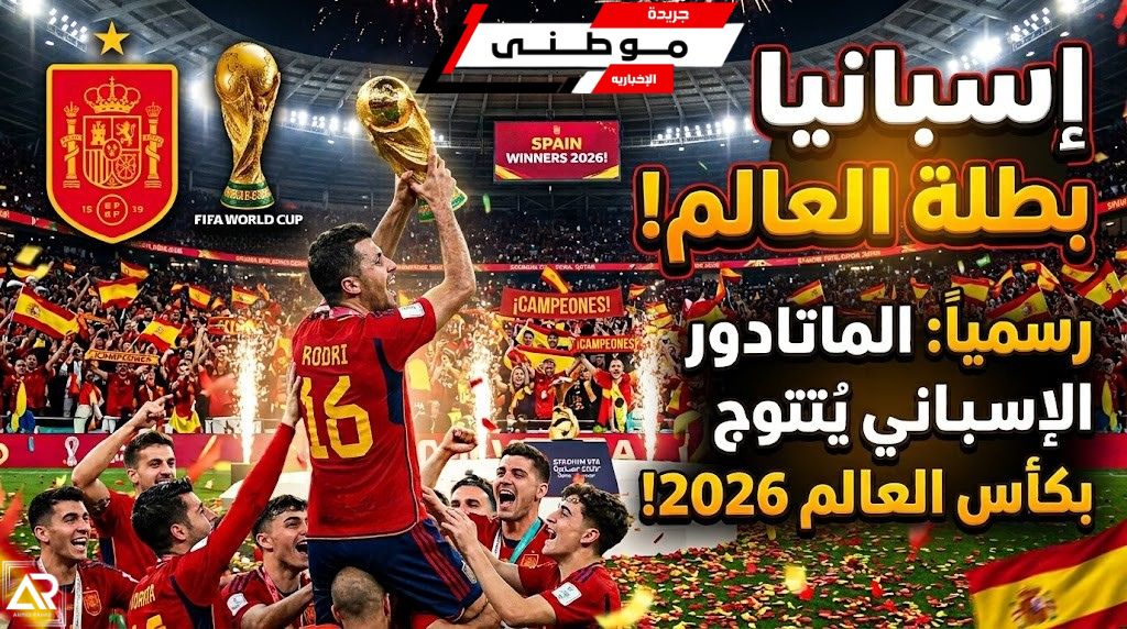 إسبانيا على عرش المونديال