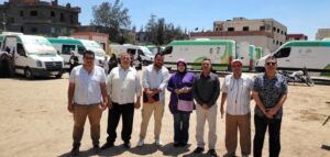 الكشف على 1296 مواطن خلال قافلة طبية مجانية بالمحمودية بالبحيرة بوجود ١٠ عيادات طبية متنقلة