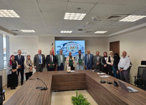 توقيع المصرية لنقل الكهرباء ومصنع الطائرات التابع للعربية للتصنيع عقدًا لتأهيل محطة محولات جرجا جهد 33 ك.ف 