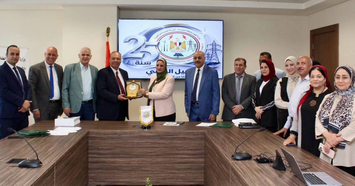 المصرية لنقل الكهرباء توقع مع مصنع الطائرات التابع للهيئة العربية للتصنيع عقدًا لتأهيل محطة محولات جرجا جهد 33 ك.ف وربطها بالشبكة القومية الموحدة