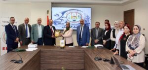 المصرية لنقل الكهرباء توقع مع مصنع الطائرات التابع للهيئة العربية للتصنيع عقدًا لتأهيل محطة محولات جرجا جهد 33 ك.ف وربطها بالشبكة القومية الموحدة