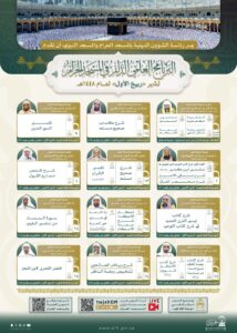رئاسة الشؤون الدينية توضح البرنامج العلمي لدروس المسجد الحرام لشهر ربيع الأول