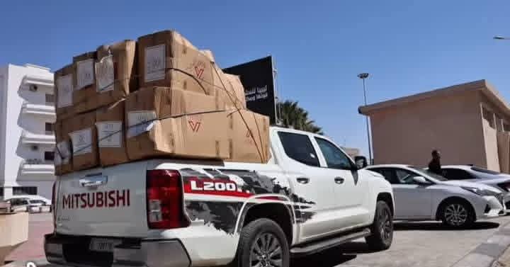 وصول دعم من الإدارة العامة لهيئة التأمين الطبي إلى مكتب أجدابيا والواحات مرادة