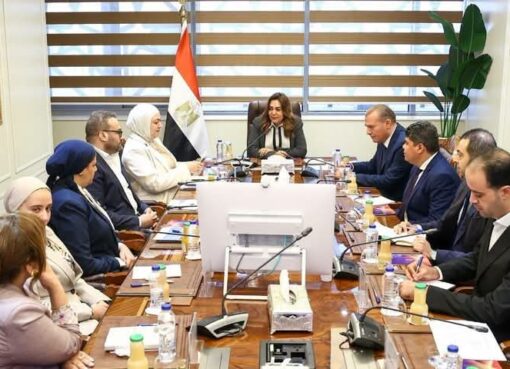 د. منال عوض تناقش مع محافظي قنا وكفر الشيخ وممثلى الوكالة الألمانية للتعاون الدولي مشروع خطة العمل المحلية للتغيرات المناخية للمحافظتين