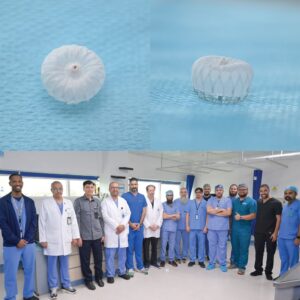 مدينة الملك عبدالله الطبية بمكة تنجح في زراعة سدادة قلبية متقدمة بالقسطرة لمريضة بالرجفان الأذيني