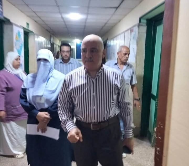 مرور مسائي ميداني مفاجئ لوكيل وزارة الصحة بالجيزة بمستشفى أوسيم المركزي وتوجيهات فورية لرفع كفاءة الطوارئ 