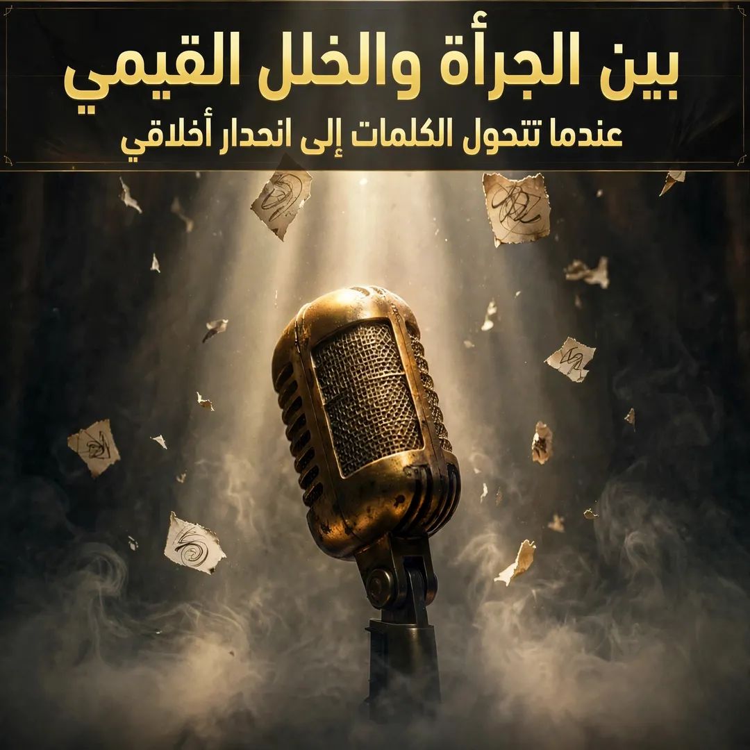 بين الجرأة والخلل القيمي: عندما تتحول الكلمات إلى انحدار أخلاقي