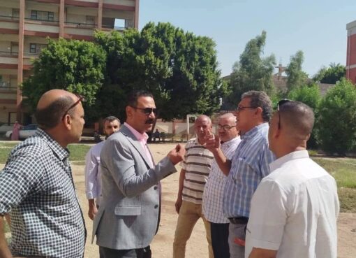مدير عام تعليم دشنا شمال قنا يتفقد مدارس السمطا بحري الابتدائية والاعدادية استعدادًا للعام الدراسي الجديد