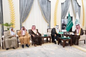 محافظ الطائف يستقبل رئيس مجلس إدارة المركزية السياحية التعاونية