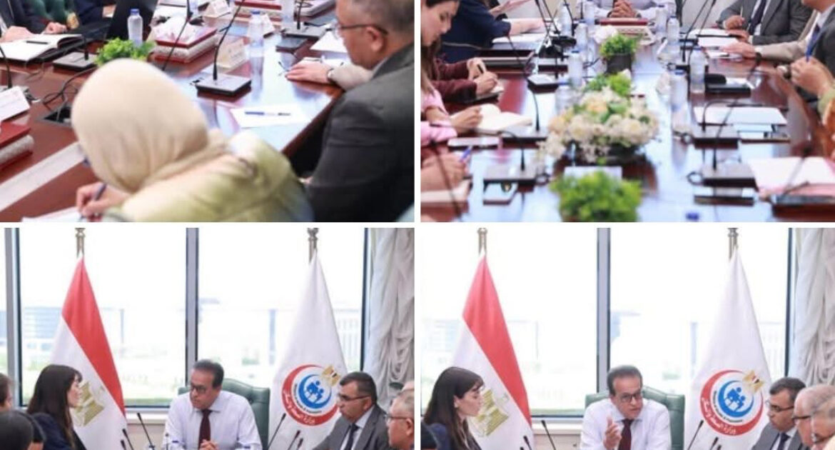 وزير الصحة يستقبل وفد مجموعة «سان دوناتو» الإيطالية لمتابعة تنفيذ مستشفى هليوبوليس الجديد وخطط الاستثمار