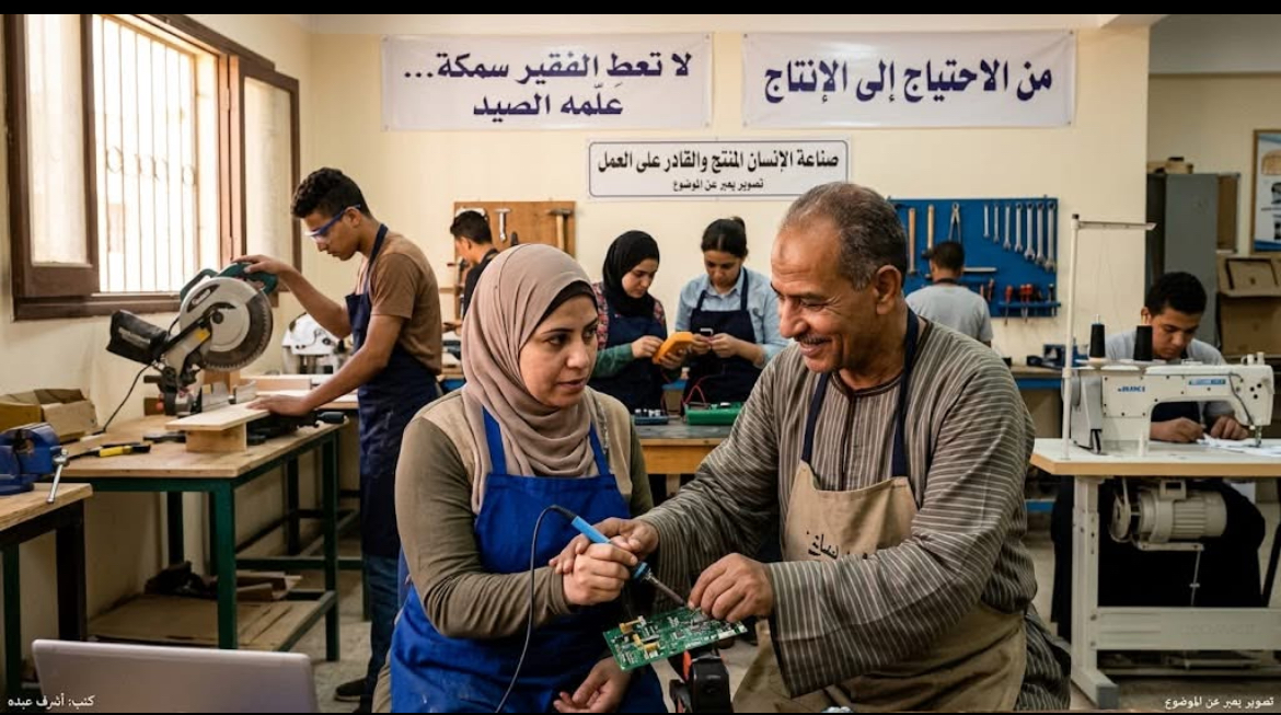 كتب: أشرف عبده في كل شارع نمر به، وفي كل إشارة مرور، وفي بعض محطات القطارات ووسائل المواصلات، قد نرى يدًا تمتد طلبًا للمال، وطفلًا يحمل أخاه، أو امرأة مسنة، أو شابًا يبدو قادرًا على العمل، أو شخصًا من ذوي الهمم، أو أسرة دفعتها ظروف قاسية إلى البحث عن أي مصدر للدخل. وفي الجهة الأخرى، نجد مواطنًا يمد يده بالمال بدافع الرحمة، وجمعية توزع مساعدات، ومؤسسة تقدم إعانات، وحملات تجمع التبرعات. كل ذلك يحمل قدرًا كبيرًا من الرحمة والإنسانية، ولا يمكن إنكار أهمية المساعدة في أوقات الأزمات والاحتياج الحقيقي. لكن السؤال الذي يجب أن نطرحه على أنفسنا بشجاعة هو: ماذا يحدث في اليوم التالي؟ وماذا بعد أن تنتهي الوجبة؟ وماذا بعد أن تنفق الأسرة المبلغ الذي حصلت عليه؟ وماذا بعد أن تنتهي كرتونة الطعام؟ وماذا بعد أن تنتهي الحملة؟ هل يعود الإنسان إلى الشارع مرة أخرى؟ إذا كانت الإجابة نعم، فنحن ربما نكون قد عالجنا احتياجًا مؤقتًا، لكننا لم نعالج المشكلة من جذورها. وهنا تأتي الحكمة الشعبية البسيطة والعميقة: «لا تعطِني سمكة كل يوم، بل علّمني كيف أصطاد السمك.» هذه الجملة تختصر فلسفة كاملة في التنمية. فالإنسان يحتاج إلى الطعام عندما يجوع، ولكنه يحتاج أيضًا إلى المهنة والمهارة والفرصة والتمويل والسوق حتى يستطيع أن يوفر الطعام لنفسه ولأسرته غدًا. ومن هنا يجب أن نبدأ التفكير في استراتيجية جديدة: بدلًا من أن نكتفي بإعطاء الفقير ما يبقيه محتاجًا، فلنعطه ما يساعده على الخروج من دائرة الاحتياج. لسنا ضد العطاء... ولكننا ضد أن يصبح العطاء بديلًا عن التنمية يجب أن يكون واضحًا منذ البداية أننا لا ندعو إلى إيقاف الصدقات أو الزكاة أو المساعدات الإنسانية. ففي المجتمع دائمًا من يحتاج إلى الدعم ولا يستطيع العمل، وهناك المرضى وكبار السن والأشخاص ذوو الإعاقات الشديدة، وهناك أسر تمر بكوارث مفاجئة، وهناك أزمات تستوجب تدخلًا إنسانيًا عاجلًا. لكن المشكلة تبدأ عندما يتحول العطاء المؤقت إلى نظام دائم، وعندما يصبح الشخص القادر على العمل أسيرًا للمساعدة بدلًا من أن تكون المساعدة جسرًا يعبر به إلى العمل. الأخطر من ذلك أن بعض صور التسول قد تتحول إلى نشاط يستغل الأطفال أو النساء أو الأشخاص ذوي الإعاقة، وهنا لا يصبح الأمر مجرد فقر، وإنما يصبح قضية اجتماعية وحقوقية وإنسانية يجب التعامل معها بحزم وحكمة في الوقت نفسه. لذلك فإن المعادلة التي نحتاجها ليست: منع العطاء. وإنما: ترشيد العطاء + حماية المحتاج + تأهيل القادر على العمل + توفير فرصة حقيقية للعمل. السؤال الأصعب: لماذا نعطي الإنسان المال ولا نعطيه فرصة؟ قد تعطي شخصًا ألف جنيه في شهر، لكنه سيحتاج إلى ألف أخرى في الشهر التالي. وقد تعطي أسرة صندوقًا من الطعام، لكنه سينتهي خلال أيام. وقد تعطي شابًا مبلغًا لمشروع صغير دون تدريب أو دراسة سوق، فيفشل المشروع ويعود إلى نقطة الصفر. لكن ماذا لو أعطيناه: مهارة + تدريبًا عمليًا + أداة عمل + فرصة تسويق + متابعة؟ هنا نكون قد بدأنا في صناعة حل حقيقي. وهنا تتحول الصدقة من مجرد استجابة للاحتياج إلى استثمار اجتماعي في الإنسان. من التسول إلى العمل... ومن المساعدة إلى التمكين لا يمكن مواجهة ظاهرة التسول بمجرد ملاحقة المتسولين في الشوارع. فإذا كان شخص ما يتسول لأنه لا يملك مأوى، فعلينا أن نعرف أين سيذهب. وإذا كانت امرأة مطلقة أو أرملة تعول أطفالًا وتتسول، فعلينا أن نسأل: ما المهارة التي يمكن أن تحصل عليها؟ وكيف نساعدها على الحصول على دخل؟ وإذا كان شاب عاطلًا عن العمل، فعلينا أن نسأل: لماذا لم يحصل على وظيفة؟ وهل لديه مهارة يحتاج إليها سوق العمل؟ وإذا كان طفلًا في الشارع، فعلينا أن نسأل: من دفعه إلى الشارع؟ وأين أسرته؟ وهل تعرض للاستغلال؟ وإذا كان شخصًا من ذوي الإعاقة، فعلينا أن نسأل: هل أُتيحت له فرصة تدريب وعمل مناسبة لقدراته؟ إذن: مكافحة التسول تبدأ من فهم الإنسان، وليس من رؤية اليد الممدودة فقط. الفئات الأولى بالتمكين هناك ملايين البشر يمكن أن تتحول حياتهم إذا أتيحت لهم فرصة حقيقية. ومن أهم الفئات التي يجب أن تدخل في استراتيجية وطنية للتمكين: الشباب العاطلون عن العمل. الأرامل. المطلقات والنساء المعيلات. أسر السجناء. الأشخاص ذوو الإعاقة. الأسر الأكثر احتياجًا. المتسربون من التعليم وفق الضوابط القانونية. الخارجون من دور الرعاية. الشباب الذين تنتهي فترات إيداعهم في مؤسسات الرعاية والإصلاح والتأهيل. الأشخاص الذين يحتاجون إلى إعادة إدماج اجتماعي ومهني بعد الخروج من المؤسسات العقابية. المشردون ومن لا مأوى لهم. من فقدوا وظائفهم أو مصادر دخلهم. الفئات التي لا تمتلك مهارات مهنية قابلة للتسويق. هذه الفئات لا يجب النظر إليها باعتبارها عبئًا على المجتمع. بل يجب أن ننظر إليها باعتبارها: طاقات بشرية لم تحصل بعد على الفرصة المناسبة. نحتاج إلى «تدريب تحويلي» لا إلى شهادات جديدة المشكلة ليست في نقص الدورات التدريبية فقط، وإنما في وجود دورات لا ترتبط أحيانًا باحتياجات السوق. فليس المطلوب أن يحصل الإنسان على شهادة جديدة يضعها في ملفه، ثم يعود إلى البطالة. المطلوب هو: تدريب ينتهي إلى فرصة. ويجب أن يبدأ التدريب من احتياجات المصانع والشركات والسوق المحلي. فإذا كانت المصانع تحتاج إلى فنيين في الكهرباء الصناعية، أو التبريد والتكييف، أو اللحام، أو تشغيل الماكينات، فلماذا لا نصمم برامج تدريبية تستهدف هذه المهن؟ وإذا كان السوق يحتاج إلى خدمات رقمية، فلماذا لا نؤهل الشباب للعمل عن بعد؟ وإذا كانت المناطق الريفية تحتاج إلى التصنيع الزراعي، فلماذا لا ننشئ مشروعات صغيرة تقوم على تصنيع المنتجات الزراعية؟ مهن يمكن أن تغير حياة الإنسان يمكن أن تشمل برامج التدريب مجالات واسعة، منها: الصناعة الكهرباء الصناعية، اللحام، تشغيل الماكينات، الإلكترونيات، صيانة الأجهزة، التبريد والتكييف، صيانة السيارات، النجارة، الأثاث، الدهانات، السباكة، الصناعات الغذائية، التعبئة والتغليف، مراقبة الجودة، الطاقة الشمسية والتحكم الآلي. الزراعة الصوب الزراعية، الري الحديث، تربية النحل، الدواجن، الألبان، التصنيع الغذائي، التعبئة والتغليف، الزراعة الحديثة، إعادة تدوير المخلفات الزراعية. التكنولوجيا إدخال البيانات، خدمة العملاء، التجارة الإلكترونية، التسويق الرقمي، التصميم، صناعة المحتوى، الدعم الفني، البرمجة، اختبار البرمجيات، العمل الحر، واستخدام أدوات الذكاء الاصطناعي في الأعمال. الخدمات الطهي، المخابز والحلويات، خدمات الفنادق، الحلاقة والتجميل، الملابس والمفروشات، صيانة الهواتف، الخدمات اللوجستية، المخازن، وخدمات السيارات. الاقتصاد الأخضر إعادة التدوير، فرز المخلفات، الطاقة الشمسية، الصيانة، المشروعات البيئية، والزراعة المستدامة. والقاعدة الأساسية هنا: لا تدريب بلا سوق، ولا مشروع بلا دراسة، ولا تمويل بلا متابعة. ماذا عن الأطفال الموجودين في مؤسسات الرعاية والإصلاح والتأهيل؟ هذه واحدة من أخطر النقاط في القضية. فالطفل أو الشاب الذي يخرج من دار رعاية أو مؤسسة إصلاح وتأهيل ثم يجد نفسه في الشارع بلا تعليم ولا مهنة ولا أسرة مستقرة، قد يعود إلى الظروف نفسها التي دفعته إلى الانحراف أو التسول أو الاستغلال. ولذلك يجب أن يبدأ التأهيل قبل الخروج، وليس بعده. ويجب أن يحصل على: تعليم + تأهيل نفسي واجتماعي + تدريب مهني مناسب للسن + مهارة عملية + خطة للاندماج + متابعة بعد الخروج. وبالنسبة للأطفال، يجب أن تكون جميع برامج التدريب متوافقة مع قوانين حماية الطفل والمعايير الوطنية والدولية، وألا يتحول التدريب إلى باب لاستغلال الطفل أو تشغيله بصورة مخالفة. فالهدف ليس فقط أن يخرج الطفل من المؤسسة. الهدف أن يخرج منها قادرًا على بناء حياة مختلفة. ماذا تفعل الجمعية الأهلية؟ هنا أعتقد أن الوقت قد حان لطرح سؤال صريح: هل النجاح الحقيقي للجمعية الأهلية هو عدد كراتين الطعام التي وزعتها؟ أم عدد الأشخاص الذين استطاعت أن تجعلهم قادرين على الاعتماد على أنفسهم؟ المساعدات مهمة. ولكن التنمية أهم عندما يكون الإنسان قادرًا على العمل. ولهذا يجب أن تتحول الجمعيات والمؤسسات الأهلية التي تعمل في مجال التنمية إلى مؤسسات تمكين اقتصادي واجتماعي. بدلًا من أن تقول الجمعية: «وزعنا 10 آلاف كرتونة.» يجب أن تستطيع أن تقول: «دربنا ألف شخص، ووظفنا 600، وأنشأنا 150 مشروعًا، واستمر منها 110 مشروعات بعد عام.» هذا هو قياس الأثر الحقيقي. ماذا لو فشل المشروع؟ علينا أن نتوقف عن التعامل مع فشل المشروع باعتباره فشلًا لصاحبه. قد يفشل المشروع بسبب التسويق، أو ارتفاع تكلفة الخامات، أو سوء اختيار الموقع، أو ضعف الإدارة، أو ظروف السوق. وهنا يجب أن تكون الجمعية أو المؤسسة التنموية موجودة. تجلس مع صاحب المشروع وتسأله: لماذا فشلنا؟ ثم تساعده على إصلاح المسار. قد نغير المنتج. وقد نغير طريقة التسويق. وقد ندمج مشروعين. وقد نعيد التدريب. وقد نغير النشاط. وقد نساعده على الانتقال إلى وظيفة. المهم ألا نترك الإنسان بعد أن أعطيناه المال والأمل ثم ننسحب. التنمية الحقيقية تعني المتابعة حتى الاستقرار. أين الدولة من هذه المنظومة؟ لا يمكن أن تنجح هذه الفكرة إذا عمل كل طرف بمفرده. نحن بحاجة إلى منظومة وطنية متكاملة تشارك فيها: وزارة التضامن الاجتماعي، وزارة العمل، وزارة الصناعة، وزارة الإنتاج الحربي، وزارة الشباب والرياضة، وزارة التربية والتعليم والتعليم الفني، وزارة الزراعة، والجهات المعنية بالمشروعات الصغيرة، إلى جانب المجالس القومية والقطاع الخاص والجمعيات الأهلية. كما ينبغي أن يكون للمجلس القومي لحقوق الإنسان دور في ضمان عدم التمييز وحماية الكرامة الإنسانية، وللمجلس القومي للمرأة دور في التمكين الاقتصادي للنساء المعيلات، وللمجلس القومي للطفولة والأمومة دور محوري في حماية الأطفال من الاستغلال والتسول، وللمجلس القومي للأشخاص ذوي الإعاقة دور أساسي في التأهيل والدمج وسوق العمل. ولا بد كذلك من إشراك الجامعات ومراكز التدريب الفني والمصانع والشركات. المصنع ليس مجرد مكان للإنتاج... بل مدرسة أيضًا أعتقد أن علينا أن نعيد تعريف مسؤولية القطاع الخاص. فالمصنع الذي يحتاج إلى 100 عامل فني كل عام يمكن أن يشارك في تدريب 150 شابًا، ثم يختار منهم من يحتاج إليهم. والشركة التي تحتاج إلى موظفين في خدمة العملاء أو التكنولوجيا يمكن أن تشارك في إعداد هؤلاء الشباب. وهكذا يصبح التدريب متصلًا مباشرة بالوظيفة. ويمكن أن تتبنى الشركات برامج تحت شعار: «شركة تتبنى مهنة» بحيث تشارك الشركة في التدريب والتأهيل والتوظيف، وربما في دعم المشروعات الصغيرة المرتبطة بسلسلة التوريد الخاصة بها. وزارة الإنتاج الحربي ووزارة الصناعة... نموذج يمكن البناء عليه هناك بالفعل تحركات رسمية حديثة نحو ربط التدريب المهني باحتياجات الصناعة، وهو اتجاه يجب البناء عليه وتوسيعه ليصل إلى الفئات الأولى بالرعاية. فالتعاون بين وزارة الإنتاج الحربي ووزارة العمل في مجال التدريب المهني، وكذلك التعاون مع اتحاد الصناعات المصرية لتأهيل العمالة الفنية، يقدمان نموذجًا مهمًا لفكرة ربط التدريب باحتياجات سوق العمل. المطلوب الآن هو أن تمتد هذه الفكرة إلى برامج أكثر اتساعًا تستهدف الفئات التي يصعب عليها الوصول إلى التدريب والعمل بمفردها. الدين أيضًا يقول: أعطِ الإنسان فرصة هذه الفكرة ليست مستوردة من كتب التنمية الحديثة فقط. فالقرآن الكريم يقول: «وَأَن لَّيْسَ لِلْإِنسَانِ إِلَّا مَا سَعَىٰ» ويقول سبحانه: «فَإِذَا قُضِيَتِ الصَّلَاةُ فَانتَشِرُوا فِي الْأَرْضِ وَابْتَغُوا مِن فَضْلِ اللَّهِ» وقال النبي ﷺ: «اليد العليا خير من اليد السفلى» رواه البخاري ومسلم. وفي الكتاب المقدس نجد دعوة واضحة إلى عدم إغلاق اليد أمام المحتاج، وفي الوقت نفسه تظهر قيمة العمل والكسب. فالرحمة والعمل ليسا ضدين. بل يمكن أن تكون الرحمة هي أن نفتح للإنسان باب العمل. لا نريد مجتمعًا يمنع التسول فقط... بل مجتمعًا يجعل التسول أقل ضرورة هذه هي النقطة التي يجب أن نتوقف عندها. إذا أردنا أن نخفض التسول بصورة حقيقية، فعلينا أن نخفض: الفقر + البطالة + التشرد + التفكك الأسري + التسرب من التعليم + استغلال الأطفال + نقص المهارات + عدم وجود فرص عمل مناسبة. فالتسول في كثير من الحالات عرضٌ لمشكلة أكبر. وإذا عالجنا العرض وتركنا المرض، فستعود الظاهرة مرة أخرى. مبادرة وطنية: «من الاحتياج إلى الإنتاج» لماذا لا نطلق مشروعًا وطنيًا بهذا الاسم؟ «من الاحتياج إلى الإنتاج» مشروع يجمع الدولة والقطاع الخاص والمجتمع المدني. ويقوم على ست مراحل: أولًا: الحصر والتقييم. من يحتاج إلى مساعدة؟ ومن يستطيع العمل؟ وما المهارة المناسبة له؟ ثانيًا: التدريب. تدريب حقيقي مرتبط بسوق العمل. ثالثًا: التشغيل. ربط المتدرب بالمصنع أو الشركة أو صاحب العمل. رابعًا: المشروع. من يصلح للعمل الحر يحصل على تمويل وأداة إنتاج وتدريب إداري. خامسًا: التسويق. لأن المشروع الذي لا يستطيع بيع منتجاته لن يستمر. سادسًا: المتابعة. ولا تنتهي المسؤولية بمجرد تسليم المعدات أو الأموال. نريد مؤشرات نجاح جديدة يجب ألا نقيس النجاح بعدد المتبرعين. ولا بعدد الكراتين. ولا بعدد المساعدات. بل نقيسه بعدد: الأشخاص الذين حصلوا على عمل. المشروعات التي استمرت. الأسر التي ارتفع دخلها. النساء المعيلات اللاتي أصبحن قادرات على إعالة أسرهن. الأشخاص ذوي الإعاقة الذين اندمجوا في سوق العمل. الشباب الخارجين من مؤسسات الرعاية الذين أصبح لديهم عمل. الأطفال الذين لم يعودوا إلى الشارع. الأشخاص الذين خرجوا من دائرة الاعتماد المستمر على المساعدات. هذه هي أرقام التنمية التي يجب أن نحتفي بها. كلمة أخيرة لسنا أمام معركة ضد الفقراء. نحن أمام معركة ضد الفقر. ولسنا أمام حرب على المحتاجين. نحن أمام حرب على الاحتياج الدائم والتهميش والاستغلال وانسداد الفرص. ولا يجب أن نمد أيدينا إلى الإنسان فقط لكي نعطيه مالًا. بل يجب أن نمد أيدينا إليه لكي نرفعه. فالصدقة تطعم الإنسان يومًا. أما التعليم فيغير حياته. والتدريب يعطيه مهارة. والعمل يعطيه دخلًا. والمشروع يعطيه استقلالًا. والاستقلال يعطيه كرامة. والكرامة تصنع إنسانًا منتجًا. ومن هنا يجب أن ننتقل من السؤال: «كم أعطينا؟» إلى السؤال الأهم: «كم إنسانًا استطعنا أن نجعله قادرًا على الاعتماد على نفسه؟» فإذا نجحنا في الإجابة عن هذا السؤال، سنكون قد بدأنا بالفعل في بناء مجتمع مختلف. مجتمع لا يغلق يده أمام الفقير، ولكنه لا يتركه أسيرًا للفقر. مجتمع لا يحارب المتسول وحده، وإنما يحارب الأسباب التي دفعته إلى التسول. مجتمع لا ينظر إلى الأرملة والمطلقة والشاب العاطل وذوي الإعاقة وأبناء دور الرعاية باعتبارهم أرقامًا في قوائم المساعدات، وإنما باعتبارهم طاقات بشرية تستحق فرصة. ومجتمع يفهم أن أعظم مساعدة قد لا تكون في أن تعطي الإنسان سمكة كل يوم... بل في أن: تعلّمه الصيد، وتوفر له السنارة، وتفتح له الطريق، وتقف بجانبه حتى يستطيع أن يصطاد بنفسه. فهذا هو الفرق بين مجتمع يطعم الفقر... ومجتمع يصنع التنمية. لا تعطِ الفقير سمكة... علّمه الصيد من ثقافة العطاء المباشر إلى صناعة الإنسان المنتج والقادر على العمل