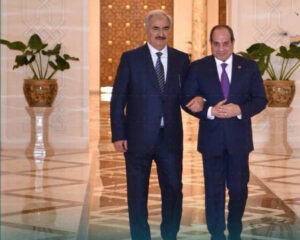 الرئيس السيسى يستقبل خليفة حفتر ويؤكد دعم مصر لوحدة ليبيا واستقرارها