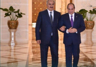 الرئيس السيسى يستقبل خليفة حفتر ويؤكد دعم مصر لوحدة ليبيا واستقرارها