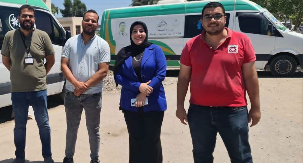 الكشف على 1087 مواطن خلال قافلة طبية مجانية بقرية نجع الغرابيل بالدلنجات بالبحيرة