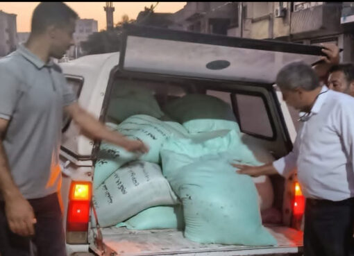 حملات تموينه مكبره شبراخيت بالبحيرة ضبط 30 شيكارة دقيق بلدي مدعم بغرض بيعها في السوق السوداء