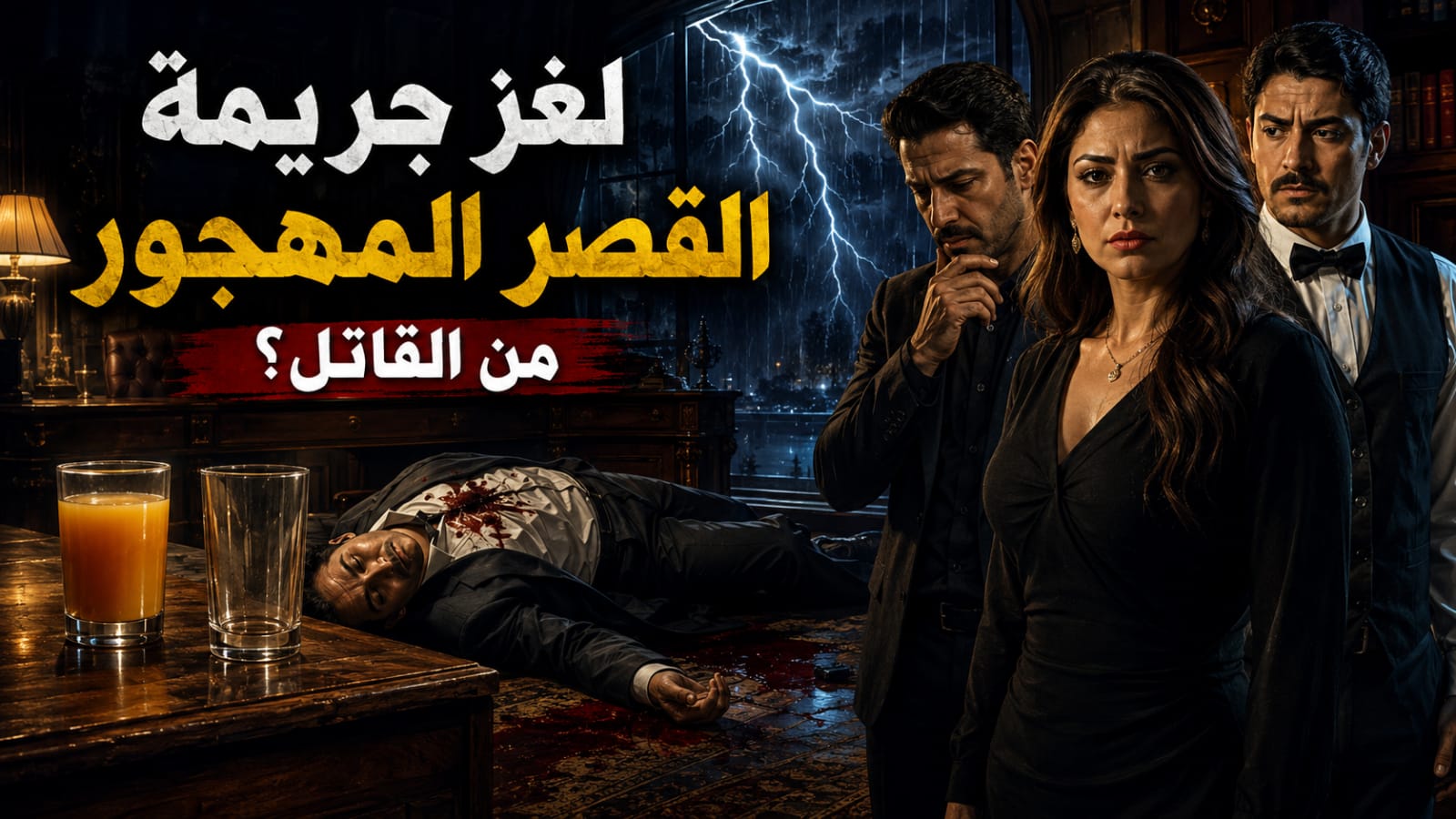 لغز جريمة القصر المهجور