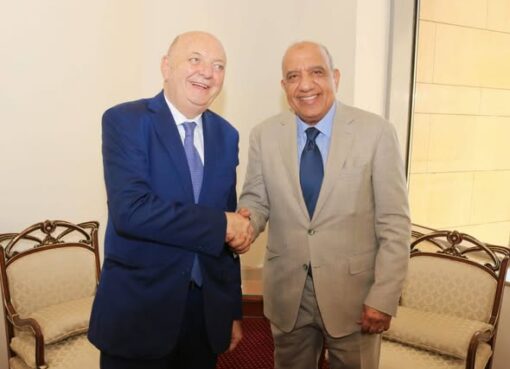 بحث وزير الكهرباء