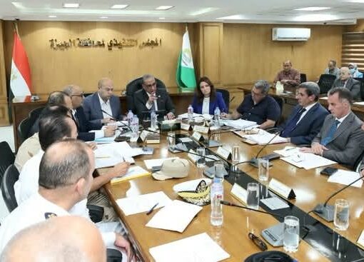 محافظ الجيزة يترأس