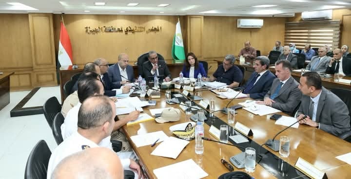 محافظ الجيزة يترأس