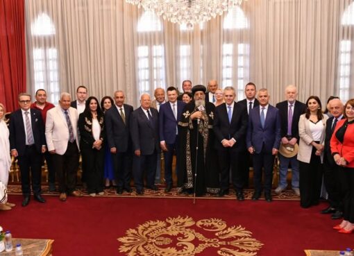 قداسة البابا يستقبل