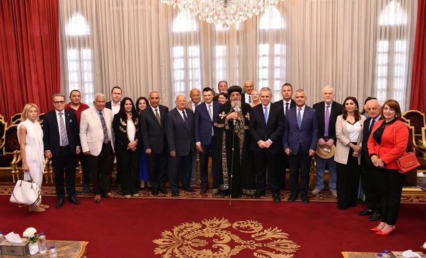 قداسة البابا يستقبل