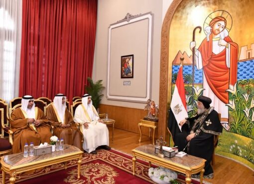 قداسة البابا يستقبل