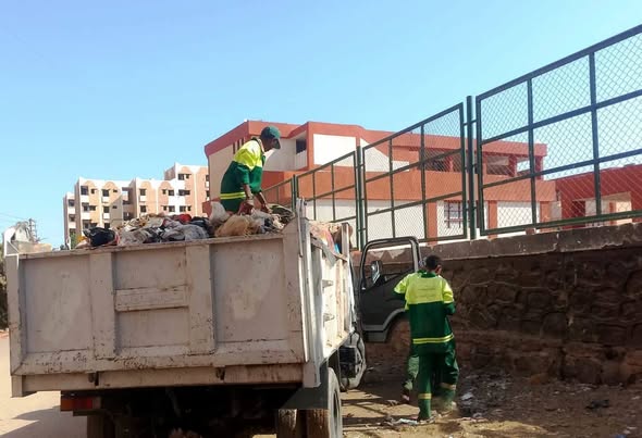 تكثيف أعمال النظافة