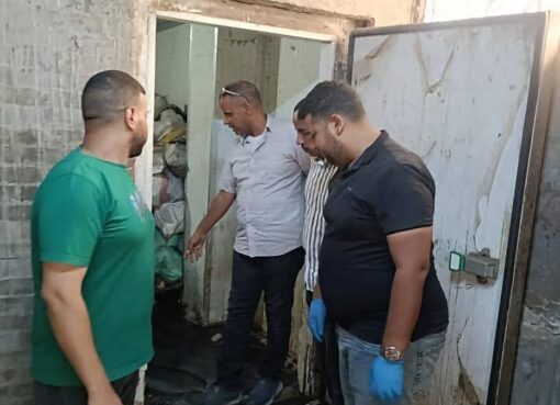 ضبط 70 طنًا من اللحوم ومقطعات وهياكل الدواجن والدهون الحيوانية الفاسدة بالجيزة