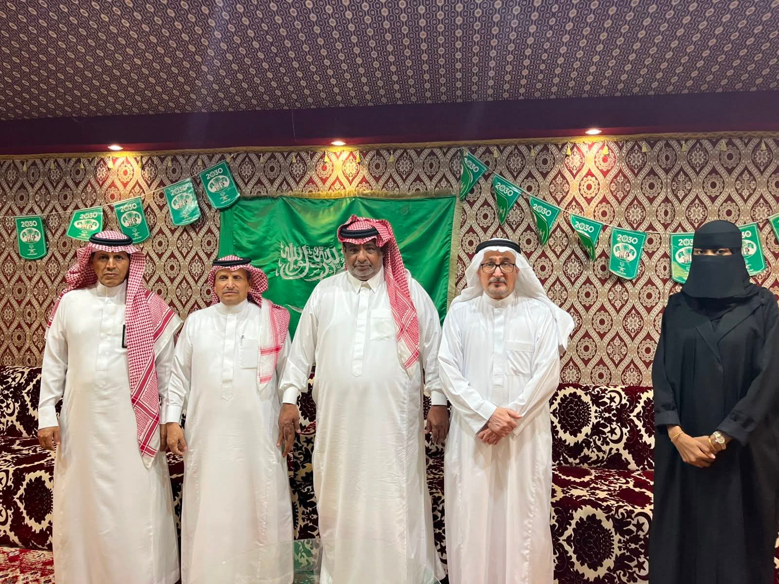 المملكة تحتفل باليوم الوطني المجيد (96) تحت شعار (عزنا بطبعنا)