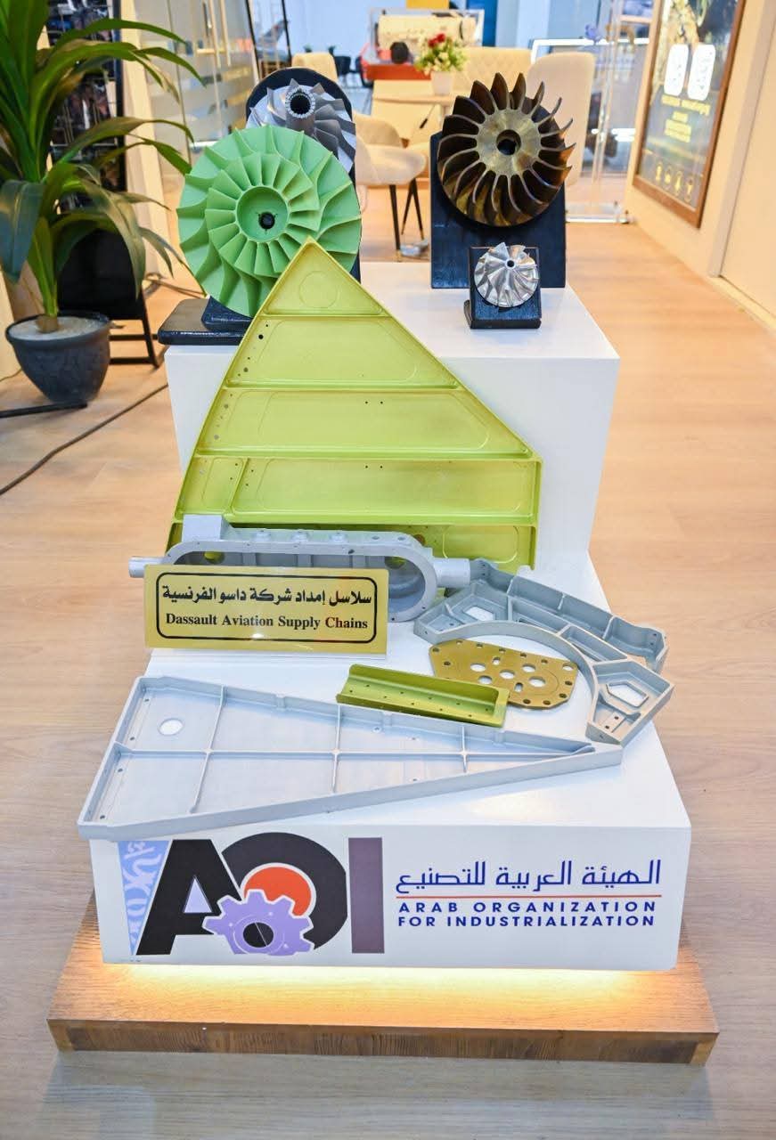 الهيئة العربية للتصنيع تشارك بقوة بمعرض العلمين الدولى للطيران والفضاء