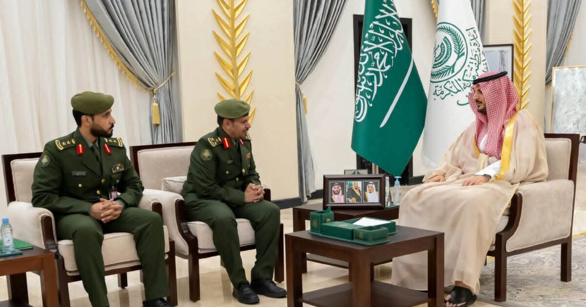 مُحافظ الطائف يستقبل مدير جوازات المحافظة المعيّن حديثًا