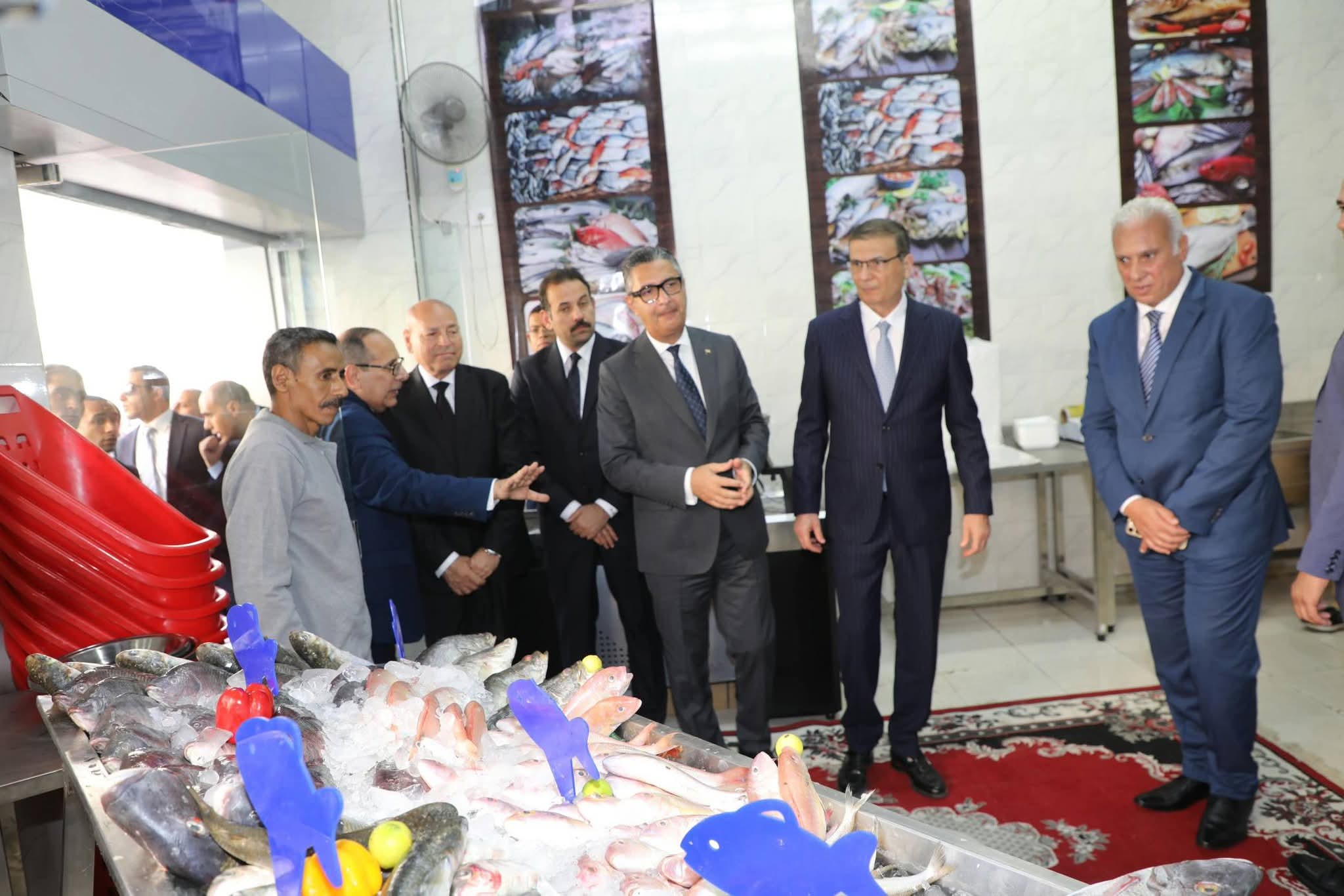 محافظ القاهرة ووزير التموين والتجارة الداخلية ووزير الزراعة واستصلاح الأراضى ورئيس جهاز مستقبل مصر للتنمية المستدامة يفتتحوا فرع جديد من أكبر سلسلة تجارية