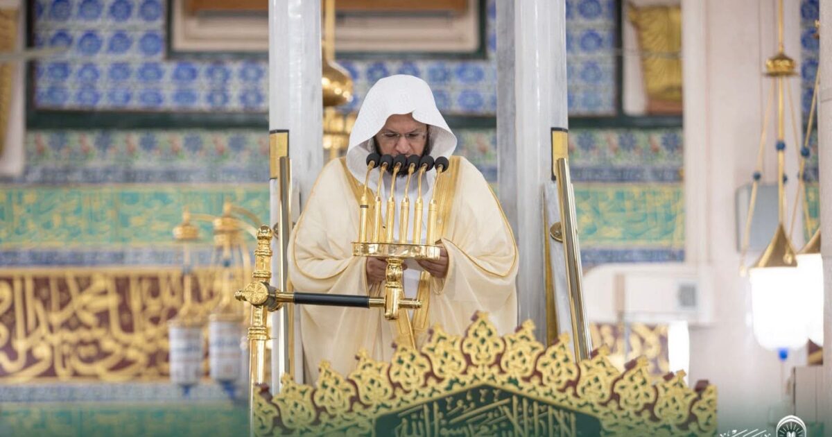 خطبة الجمعة من المسجد النبوي
