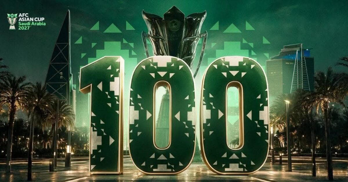 100 يوم على انطلاق كأس آسيا السعودية 2027