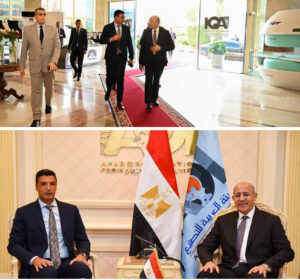 مباحثات هامه بين رئيس الهيئة العربية للتصنيع ووزير الصناعة لتعزيز الاستفادة من القدرات التصنيعية المتطورة بالهيئة لتعميق التصنيع المحلى وتوطين التكنولوجيا