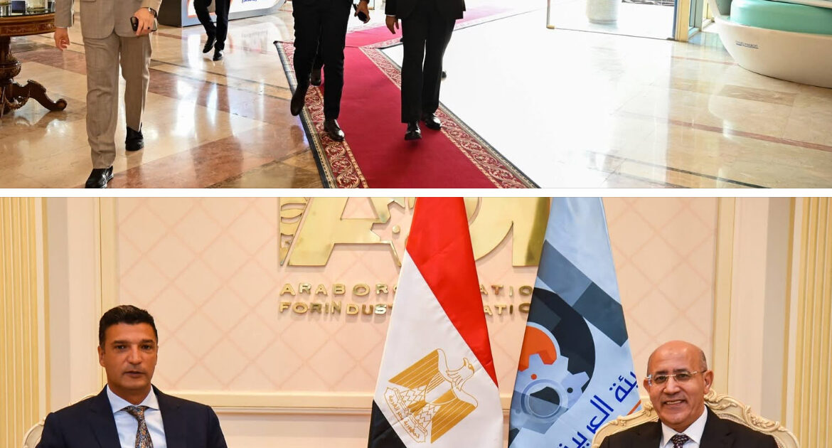 مباحثات هامه بين رئيس الهيئة العربية للتصنيع ووزير الصناعة لتعزيز الاستفادة من القدرات التصنيعية المتطورة بالهيئة لتعميق التصنيع المحلى وتوطين التكنولوجيا