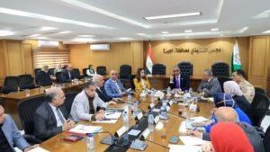 الأنصارى “يترأس الاجتماع الدوري للمجلس الإقليمي للسكان لمتابعة المؤشرات السكانية.. وتنفيذ 2604 أنشطة لوحدة السكان