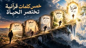 خمس كلمات قرآنية تهز القلوب