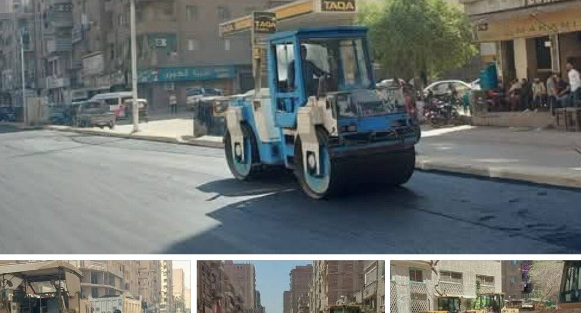 في إطار خطة الارتقاء بمستوى الطرق ..محافظ الجيزة يتابع أعمال تطوير ورفع كفاءة ورصف شارع ناهيا بحي بولاق الدكرور