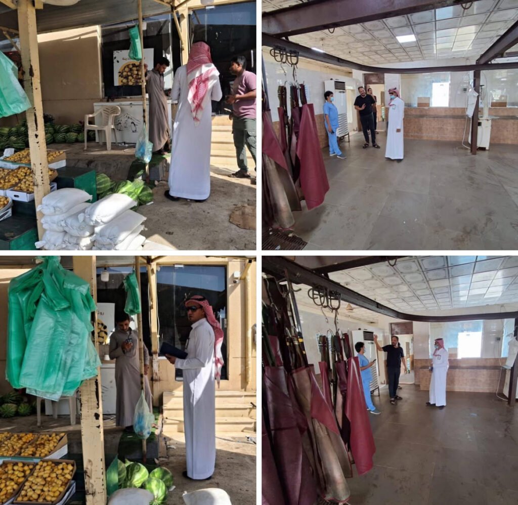 "بيئة رابغ تكثّف جولاتها الرقابية على المسالخ وسوق النفع العام بمحافظة رابغ