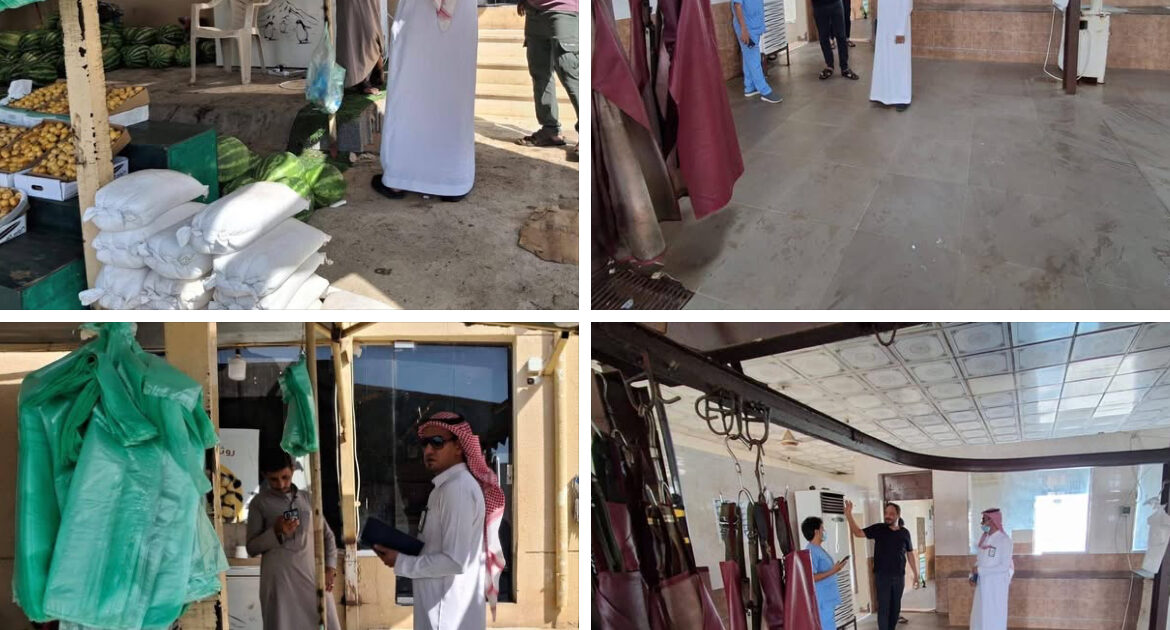 "بيئة رابغ تكثّف جولاتها الرقابية على المسالخ وسوق النفع العام بمحافظة رابغ