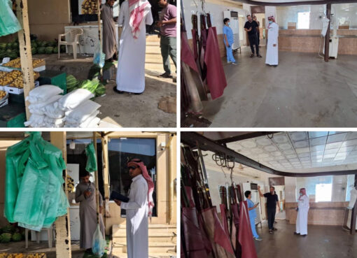 "بيئة رابغ تكثّف جولاتها الرقابية على المسالخ وسوق النفع العام بمحافظة رابغ