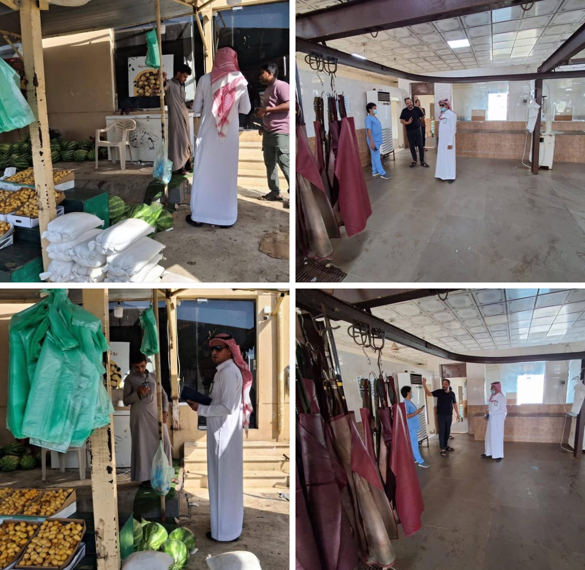 "بيئة رابغ تكثّف جولاتها الرقابية على المسالخ وسوق النفع العام بمحافظة رابغ